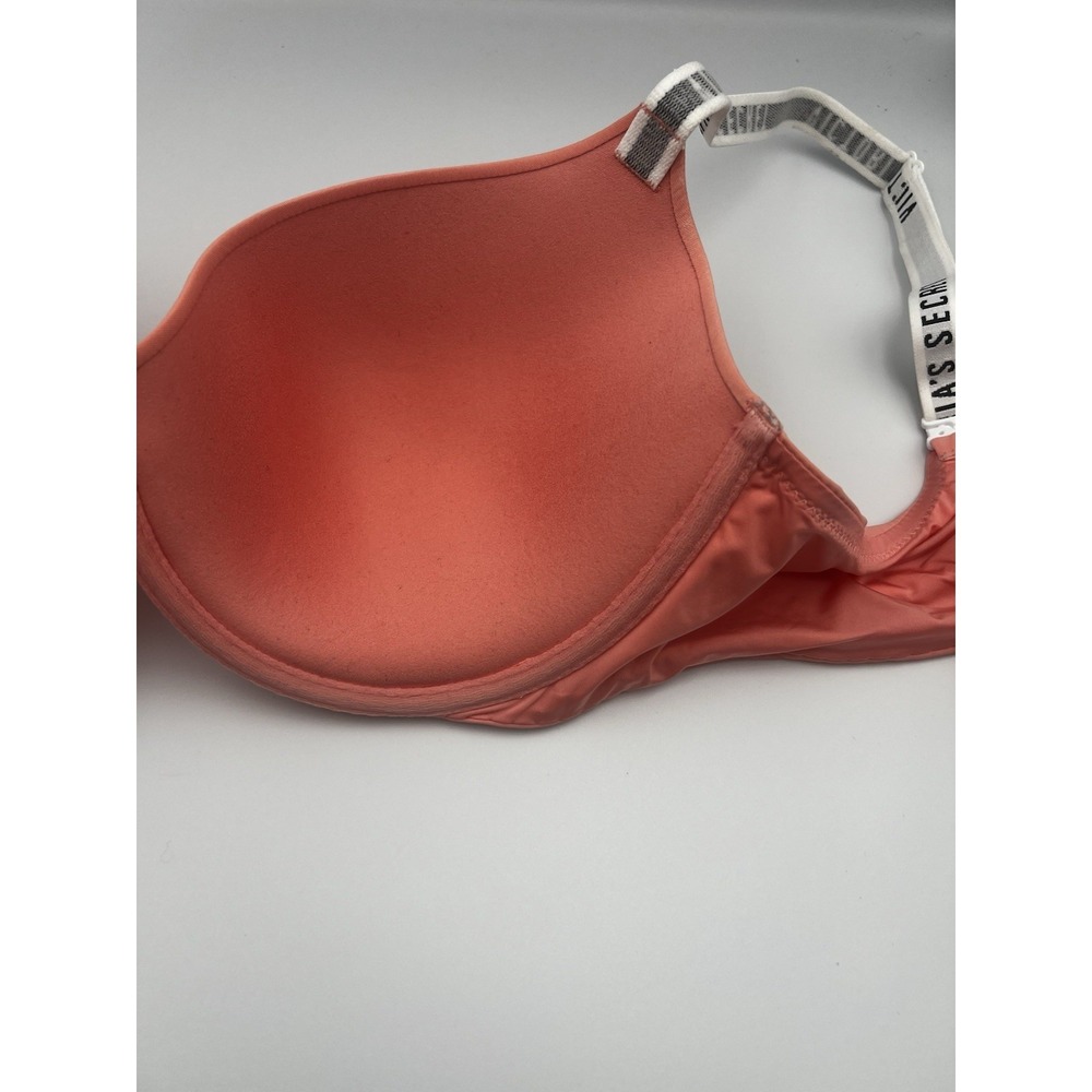 Victoria's Secret peach Demi Underwire Lightly Lined T-shirt Bra Size 36D - Picture 7 of 12